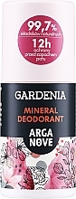 Натуральный шариковый дезодорант - Arganove Gardenia Roll-On Deodorant — фото N1