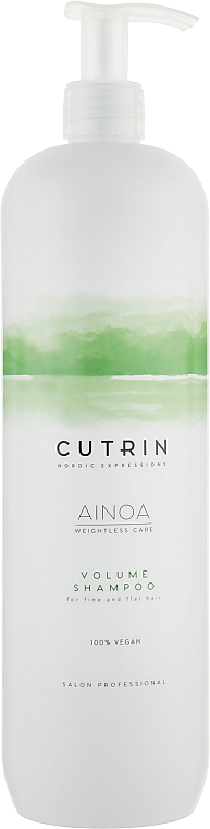 Шампунь для придания объема нормальным и тонким волосам - Cutrin Ainoa Volume Shampoo — фото N3