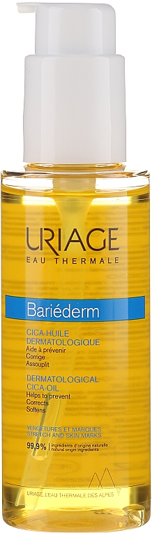 Масло для предотвращения растяжек - Uriage Bariederm Dermatological Cica-Oil — фото N3