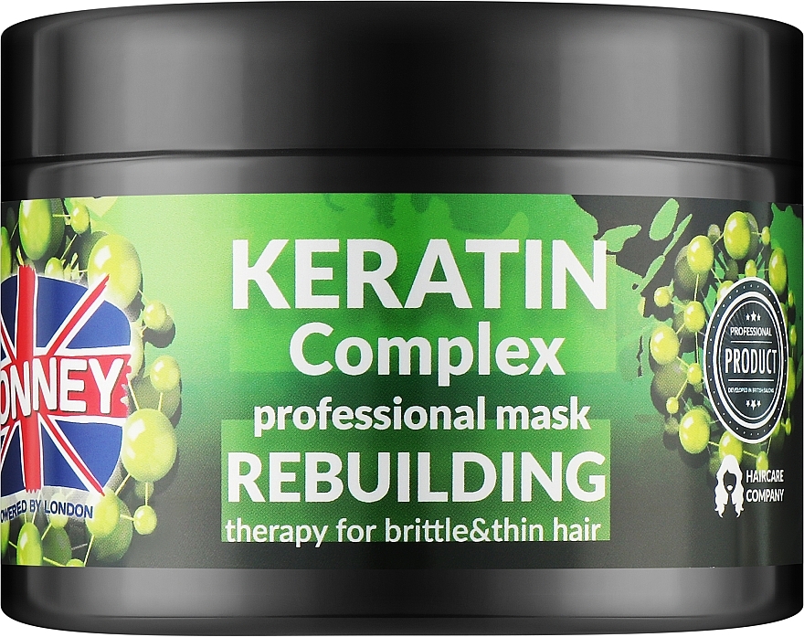 Маска для волос - Ronney Professional Keratin Complex Rebuilding Therapy Mask