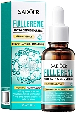 Сироватка для обличчя з фулеренами - Sadoer Fullerene Anti Aging Emollient Essence — фото N1