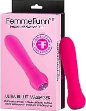 Пулевидный вибратор, розовый - Femme Funn Ultra Bullet Massager  — фото N3