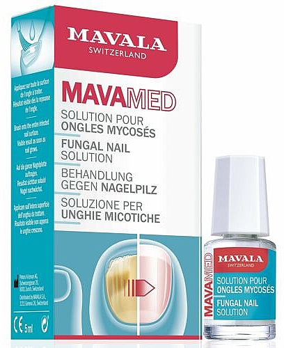 Розчин для лікування грибка нігтів - Mavala Mavamed Fungal Nail Solution — фото N1