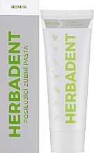 УЦЕНКА Зубная паста "Реминерализация" - Herbadent Remin Strengthening Toothpaste * — фото N2