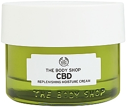 Парфумерія, косметика Зволожувальний крем для обличчя - The Body Shop CBD Replenishing Moisture Cream