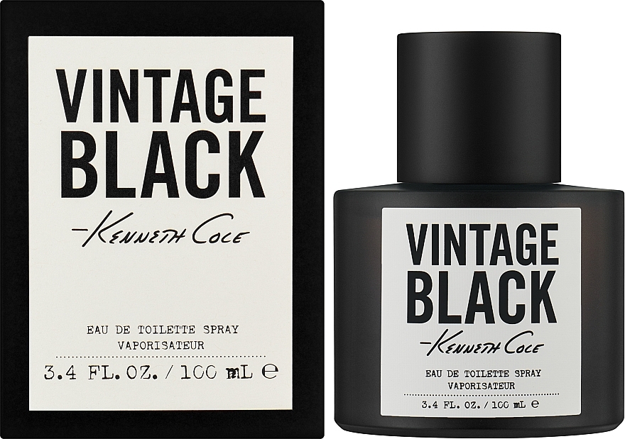 Kenneth Cole Vintage Black - Туалетна вода — фото N2