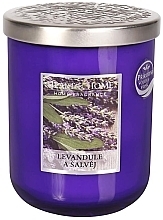 Парфумерія, косметика Ароматична свічка - Albi Scented Candle Large Lavender And Sage