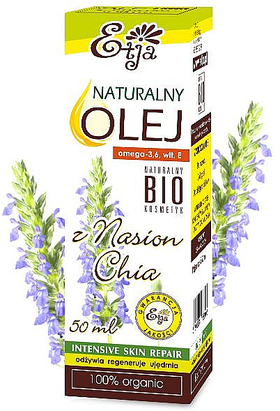 Натуральное масло семян чиа - Etja Chia Oil — фото N1