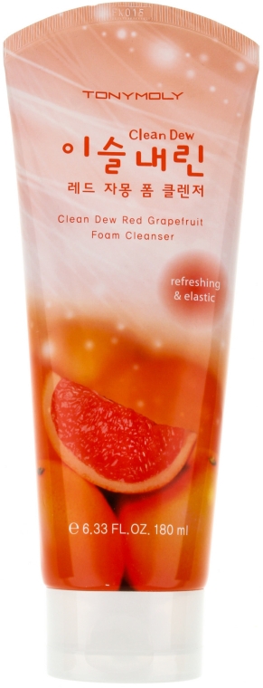Пенка для умывания, грейпфрут - Tony Moly Clean Dew Foam Cleanser Grapefruit — фото N3
