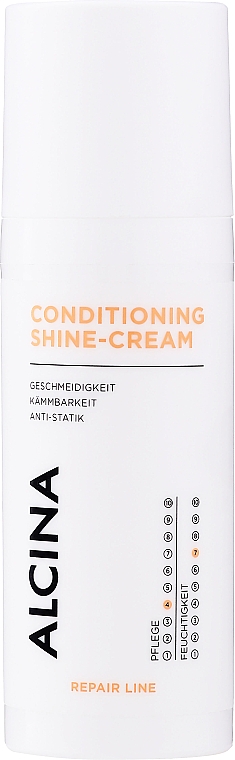 Крем-кондиціонер для блиску волосся - Alcina Hair Care Shine Conditioning Cream — фото N1