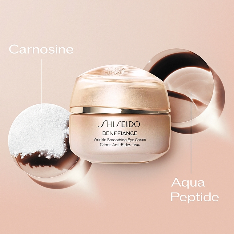 Крем для очей - Shiseido Benefiance ReNeuraRED Technology Wrinkle Smoothing Eye Cream — фото N3