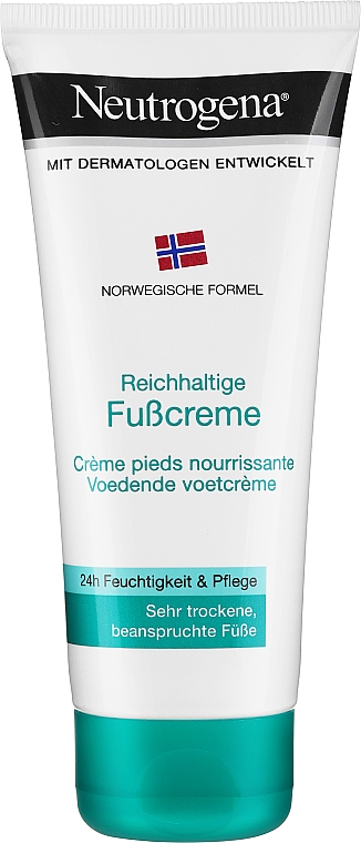 Крем для сухої шкіри ніг - Neutrogena Fusscreme Foot Cream — фото N1
