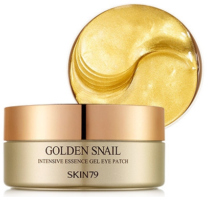 Гидрогелевые улиточные патчи - Skin79 Golden Snail Intensive Essence Gel Eye Patch — фото N1
