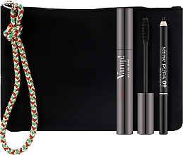 Набір - Pupa Vamp! All In One & Mini Multiplay (mascara/9ml + pencil/0,8g + bag) — фото N2