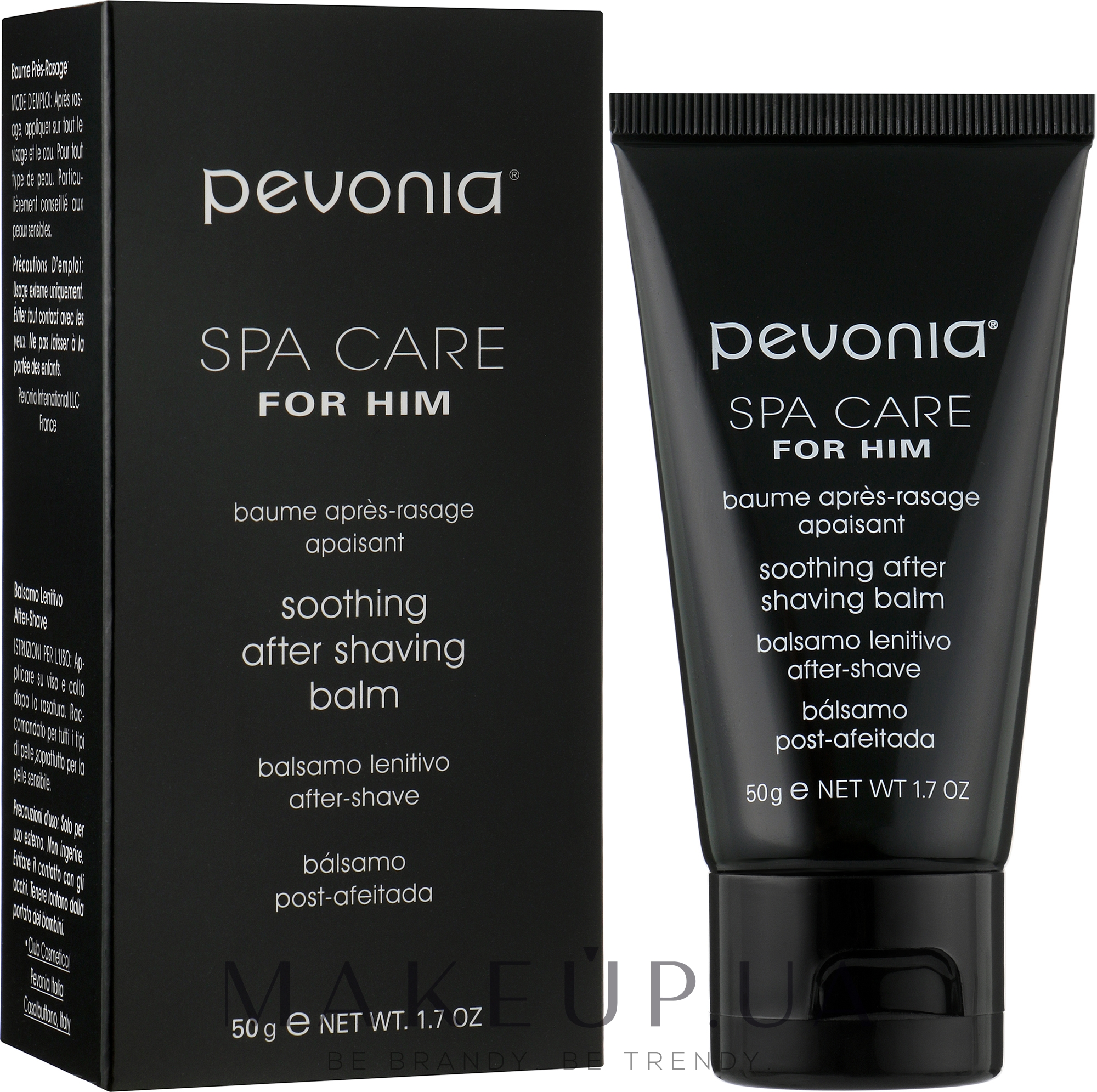 Успокаивающий бальзам после бритья - Pevonia Botanica For Him Spa Care Soothing After Shaving Balm — фото 50ml