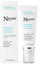 Духи, Парфюмерия, косметика Увлажняющий крем для лица - Nacomi Multi-level Hydration Face Cream