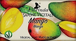 Мыло натуральное "Манго" - Florinda Sapone Vegetale Mango — фото N1