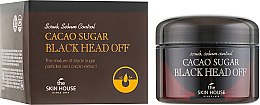 Скраб против черных точек с коричневым сахаром и какао - The Skin House Cacao Sugar Black Head Off — фото N1