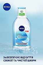 Міцелярна вода з гіалуроновою кислотою - NIVEA HYDRA Skin Effect — фото N4