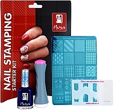 Духи, Парфюмерия, косметика Стартовый набор для стемпинга № 02 - Moyra Nail Stamping Starter Kit