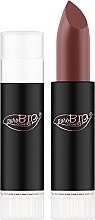Помада для губ - PuroBio Cosmetics Semi-Matte Lipstick Refill (сменный блок) — фото N1