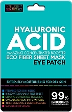 Патчі для шкіри навколо очей з гіалуроновою кислотою - Beauty Face Hyaluronic Acid Eco Fiber Sheet Mask Eye Patch — фото N1