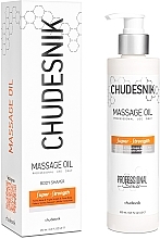 Олія для тіла масажна універсальна, для гігієнічного, антицелюлітного, спортивного, апаратного масажу - Chudesnik Massage Oil — фото N3