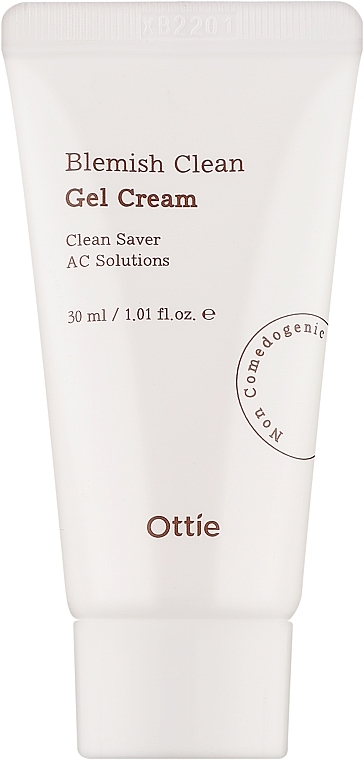 Крем-гель для проблемної шкіри - Ottie Blemish Clean Gel Cream міні — фото N1