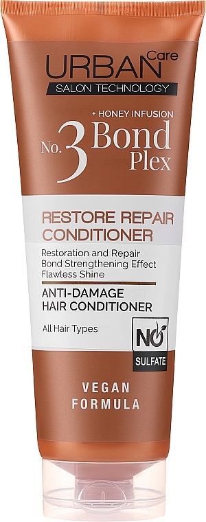 Кондиціонер для волосся - Urban Care No.3 Bond Plex Restore Repair Conditioner — фото N1