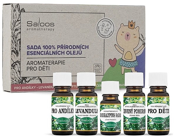 Набор эфирных масел - Saloos Aromatherapy For Kids — фото N1