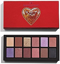 Парфумерія, косметика Палетка тіней для повік - Makeup Revolution Dragon`s Heart Eyeshadow Palette