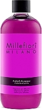 Аромадиффузор - Millefiori Milano Rhubarb & Pepper Fragrance Diffuser (сменный блок) — фото N2