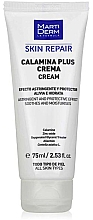 Відновлювальний заспокійливий крем для обличчя - MartiDerm Skin Repair Calamina Plus Cream — фото N2