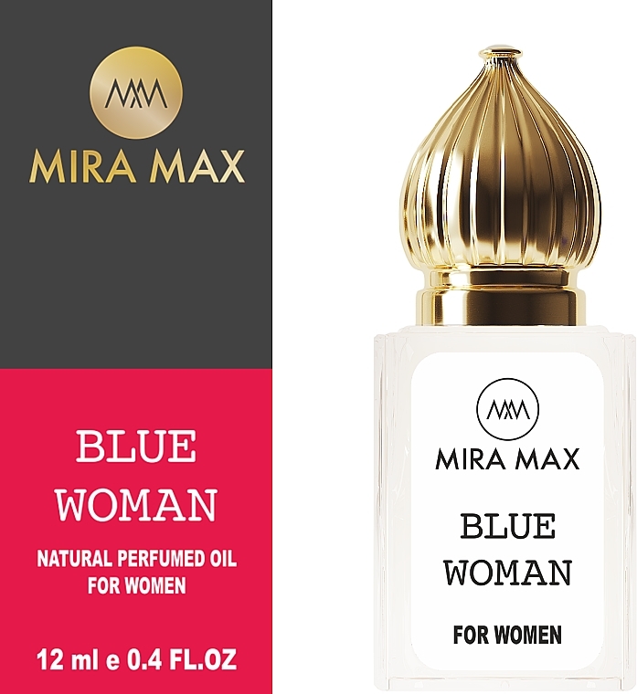 Mira Max Blue Woman - Парфумована олія для жінок — фото N1