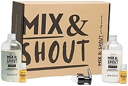 Набір для кучерявого волосся - Mix & Shout Repair (sham/250ml + condit/250ml + ampoul/2x5ml) — фото N1