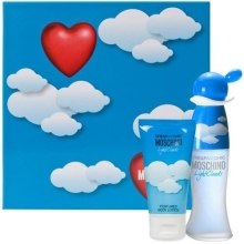 Духи, Парфюмерия, косметика Moschino Cheap & Chic Light Clouds Travel Edition set - Набор (edt 50ml + b/lot 100ml)