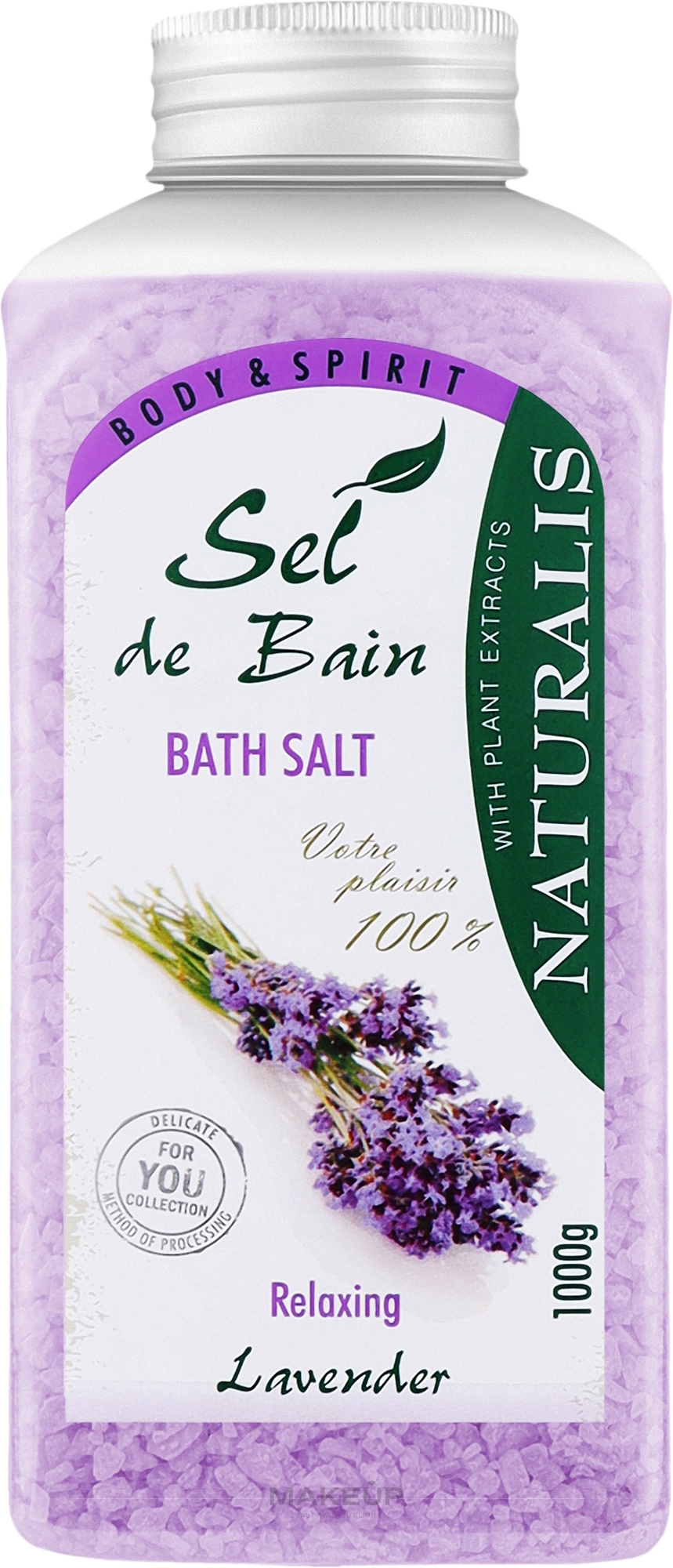 Сіль для ванни - Naturalis Sel de Bain Lavender Bath Salt — фото 1000g