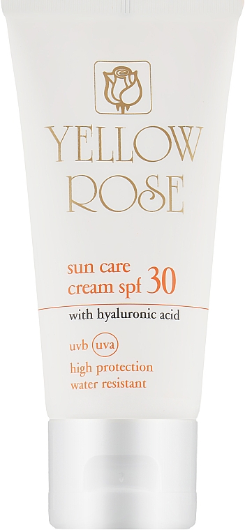 Солнцезащитный крем интенсивно увлажняющий SPF30 - Yellow Rose Sun Care Cream