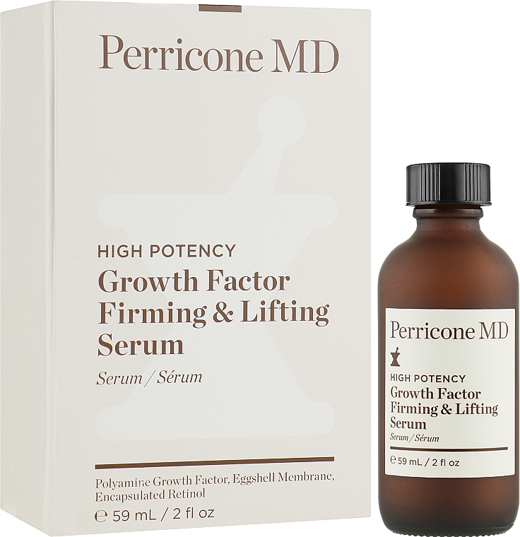 Зміцнювальна ліфтинг-сироватка - Perricone MD High Potency Growth Factor Firming & Lifting Serum — фото N2