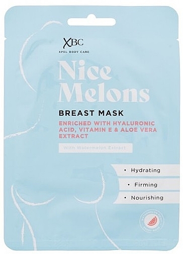 Маска для груди - Xpel Marketing Ltd Body Care Nice Melons Breast Mask — фото N1