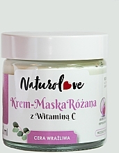Крем-маска с розой и витамином С - Naturolove — фото N1