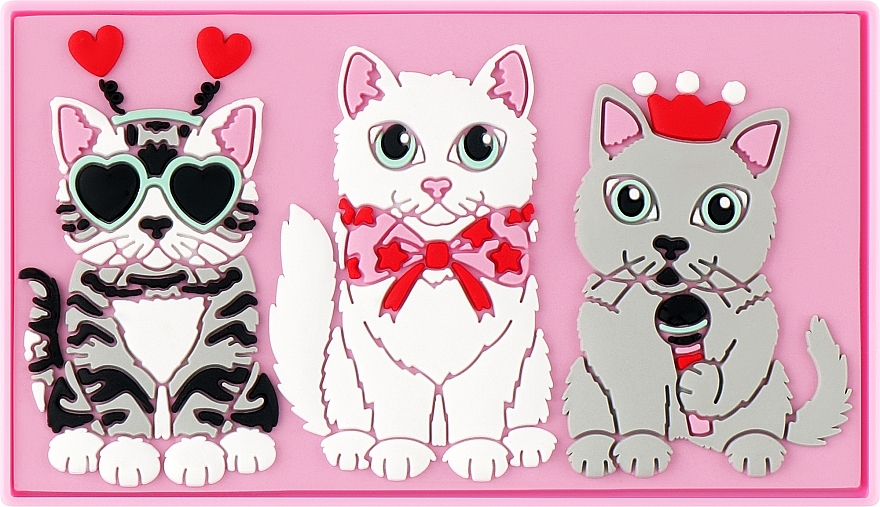Палетка для макияжа - I Heart Revolution Party Pets Eyeshadow Palette Karaoke Kittens — фото N2