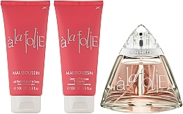 Mauboussin à la Folie - Набір (edp/100ml + b/lot/100ml + sh/gel/100ml + pouch) — фото N2