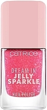 Парфумерія, косметика Лак для нігтів - Catrice Dream In Jelly Sparkle Nail Polish