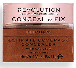 Парфумерія, косметика Консилер - Makeup Revolution Conceal & Fix Ultimate Coverage Concealer