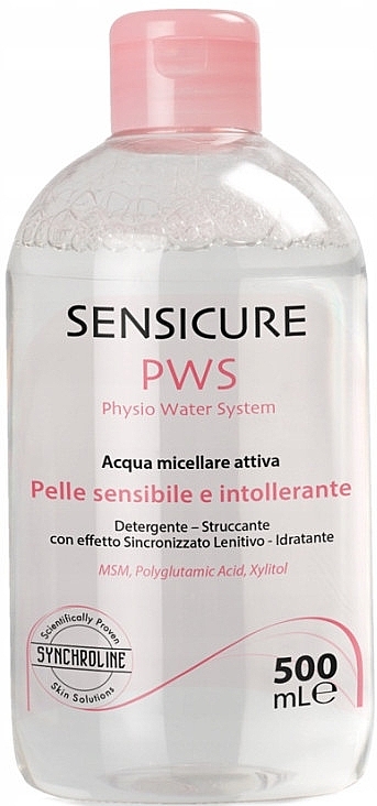 Міцелярна вода - Synchroline Sensicure PWS Physio Water System — фото N2