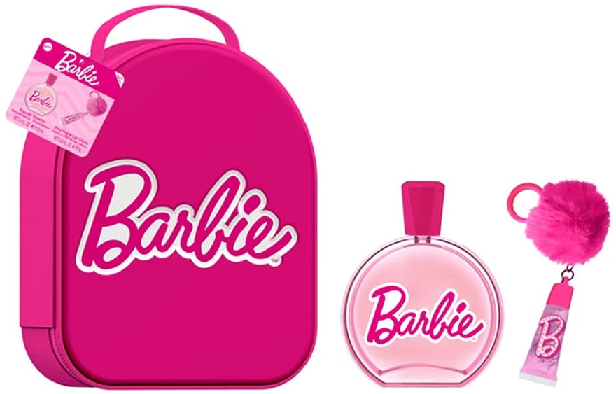 Air-Val International Barbie - Набір (edt/50ml + nail dryer + nail polish + stickers) — фото N1