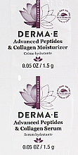 Парфумерія, косметика Набір пробників - Derma E Skin Restore Set (cr/1.5g + serum/1.5g)