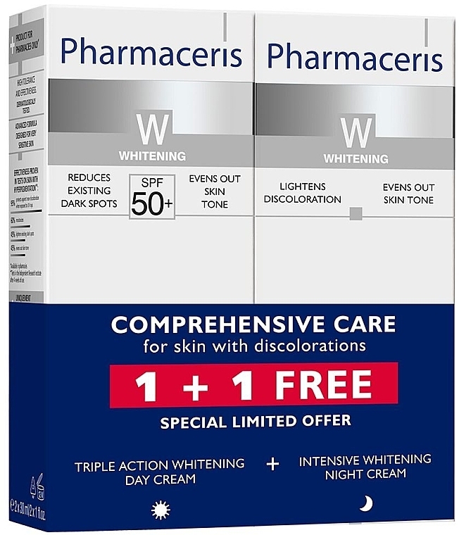 Набор - Pharmaceris Pharmaceris W Value Duo (f/cr/2x30ml) — фото N1