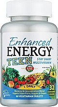 Мультивітаміни для підлітків - Kal Enhanced Energy for Teens — фото N1